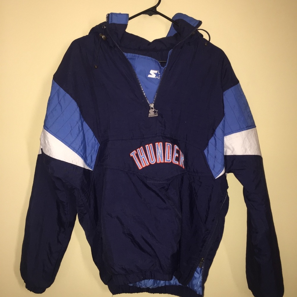 Vintage OKC Thunder Windbreaker
